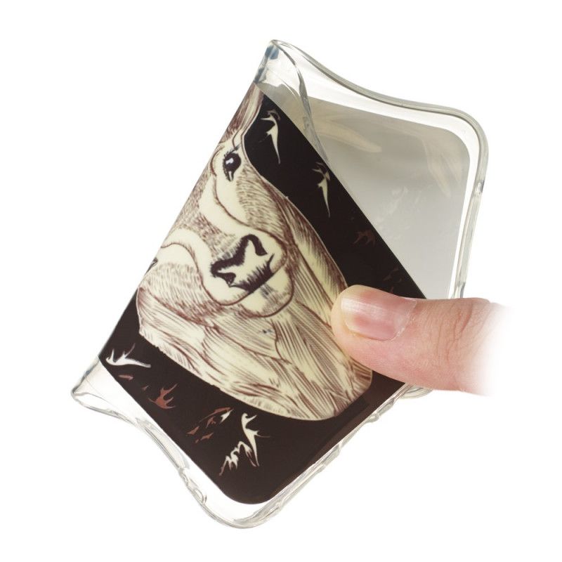 Case Hoesje Xiaomi Redmi 7A Telefoonhoesje Fluorescerend Majestueus Hert