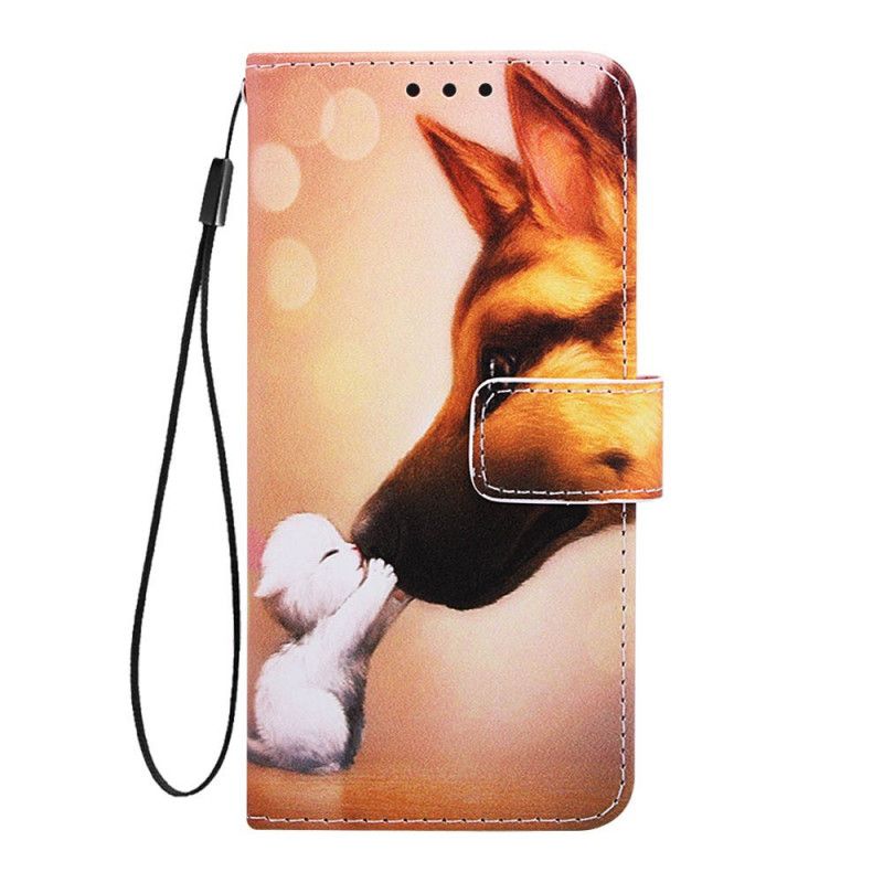 Cover Folio-hoesje Xiaomi Redmi 7A Telefoonhoesje Vriend Van Ernest The String Cat