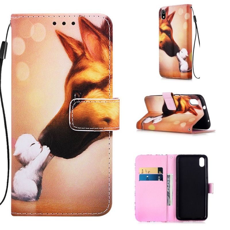 Cover Folio-hoesje Xiaomi Redmi 7A Telefoonhoesje Vriend Van Ernest The String Cat