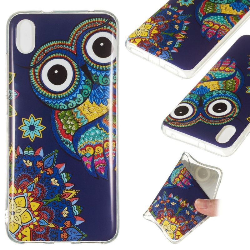 Hoesje Xiaomi Redmi 7A Fluorescerende Uil