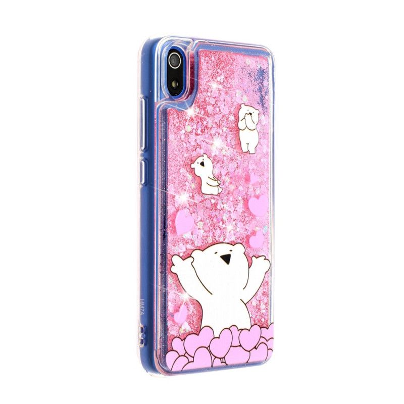 Hoesje Xiaomi Redmi 7A Glitterberen