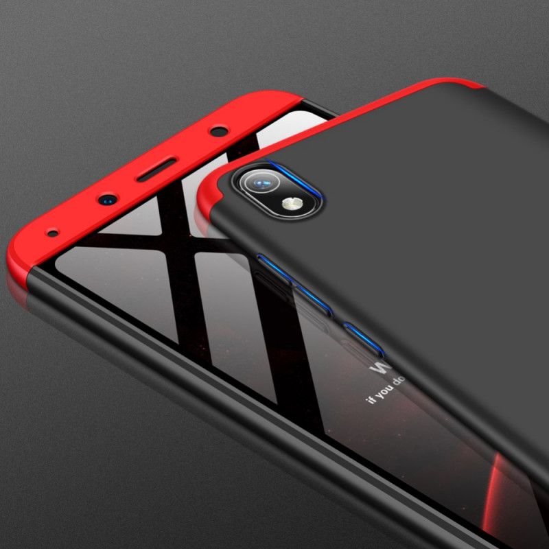 Hoesje Xiaomi Redmi 7A Rood Zwart Afneembare Gkk