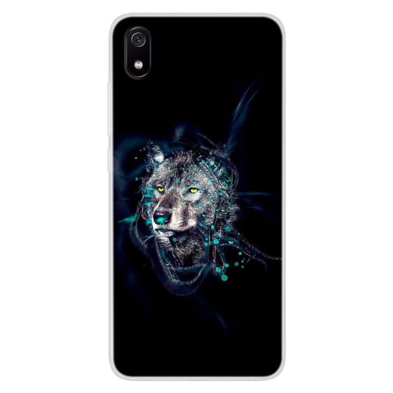 Hoesje Xiaomi Redmi 7A Telefoonhoesje Kleur Wolf