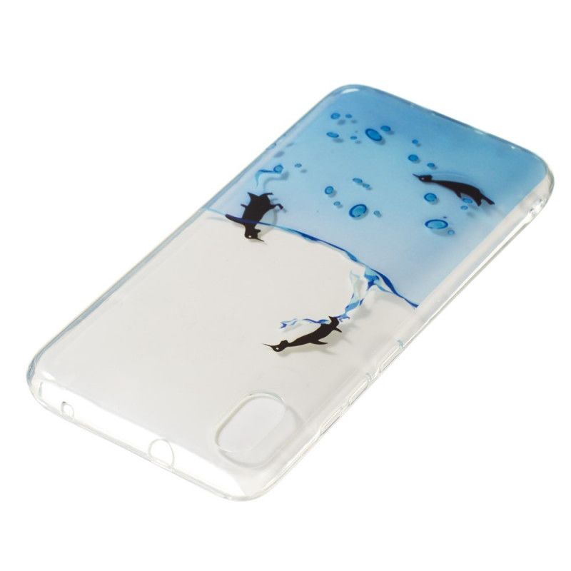 Hoesje Xiaomi Redmi 7A Transparant Spel Van Pinguïns