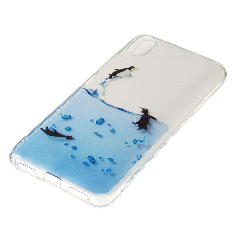 Hoesje Xiaomi Redmi 7A Transparant Spel Van Pinguïns