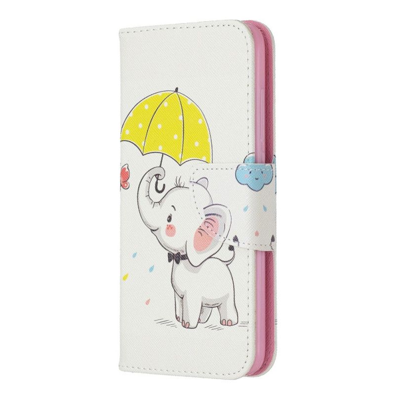 Leren Hoesje voor Xiaomi Redmi 7A Babyolifant