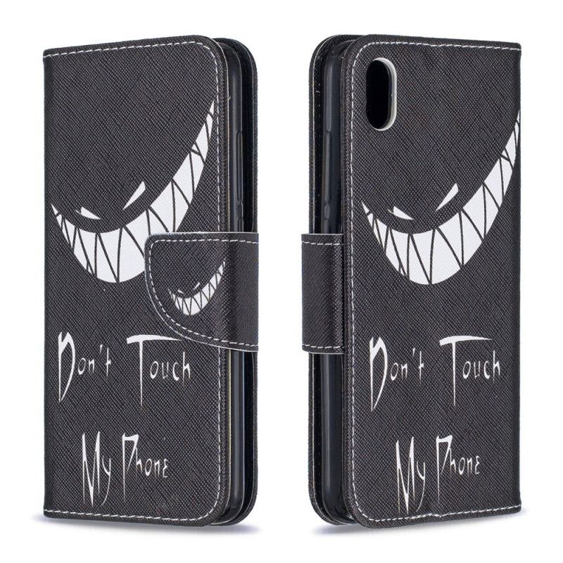 Leren Hoesje voor Xiaomi Redmi 7A Duivelse Telefoon