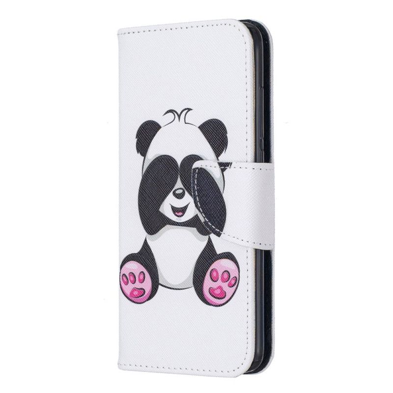 Leren Hoesje voor Xiaomi Redmi 7A Leuke Panda