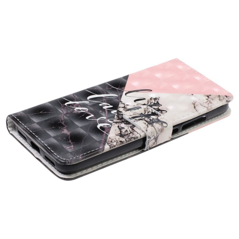 Leren Hoesje Xiaomi Redmi 7A Leven Lachen Liefde