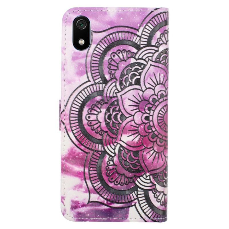 Leren Hoesje Xiaomi Redmi 7A Paarse Mandala