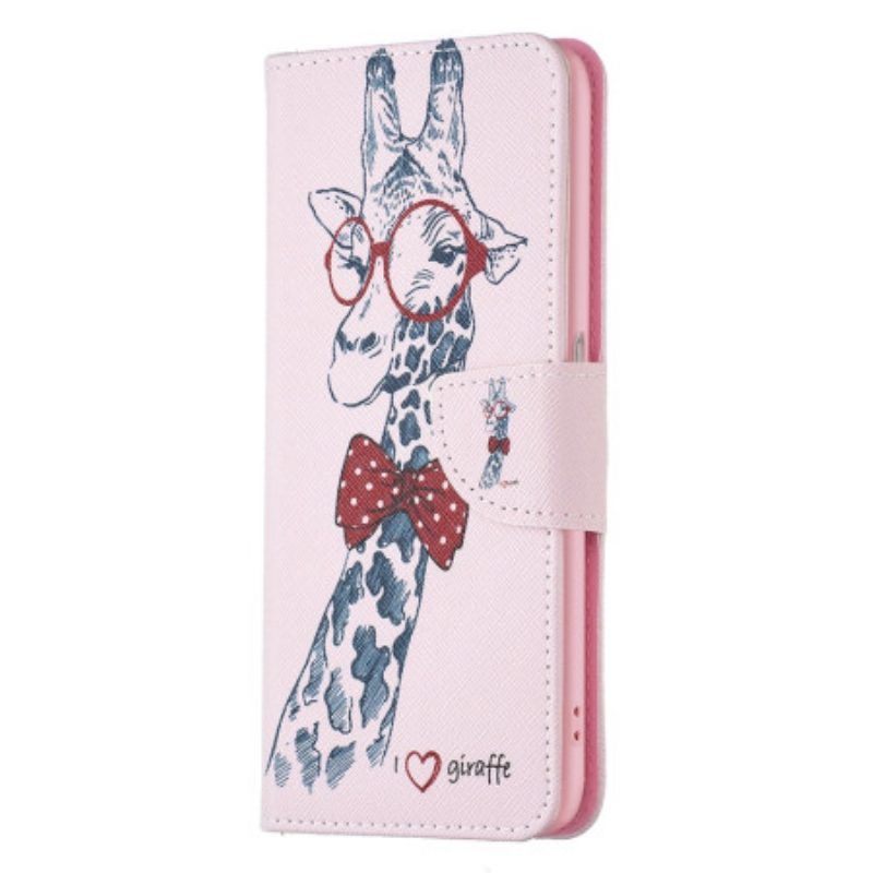 Folio-hoesje voor Realme C35 Giraffe