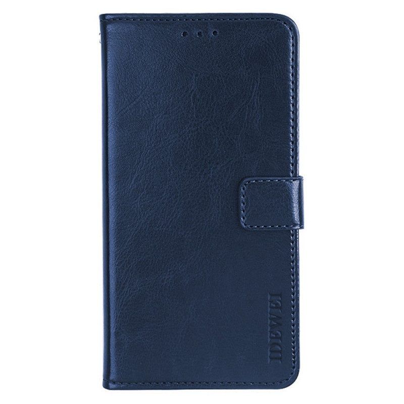 Leren Hoesje voor Realme C35 Imitatieleer Idewei