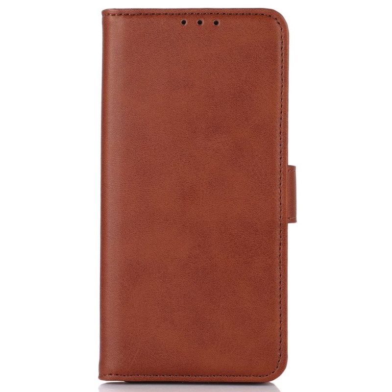Leren Hoesje voor iPhone 14 Pro Mat Kunstleer