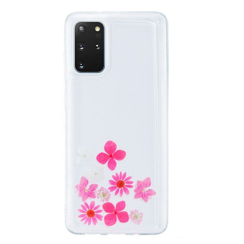 Hoesje Samsung Galaxy S20 Plus / S20 Plus 5G Drijvende Bloemen