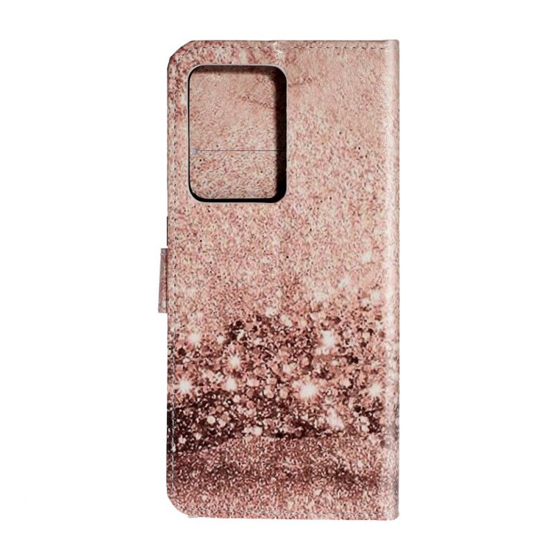 Leren Hoesje voor Samsung Galaxy S20 Plus / S20 Plus 5G Designer Pailletten