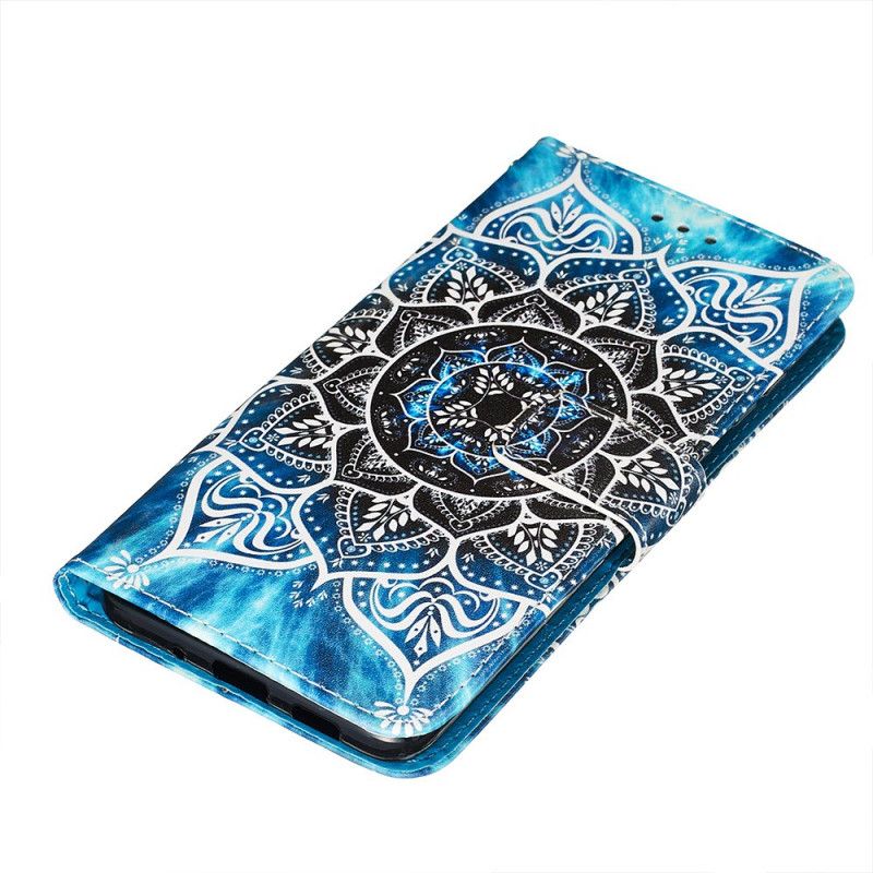 Leren Hoesje voor Samsung Galaxy S20 Plus / S20 Plus 5G Mandala In De Lucht