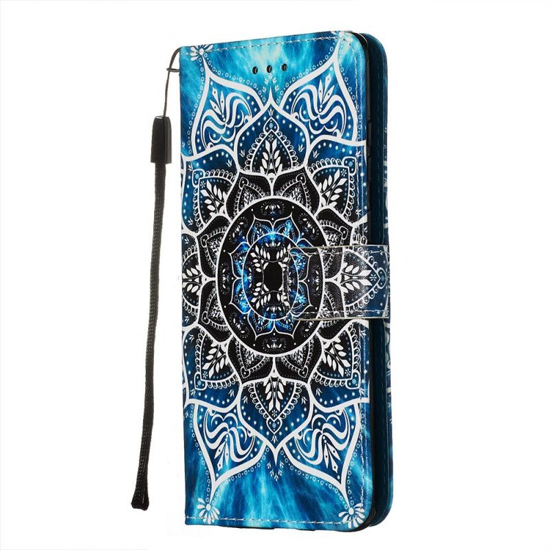 Leren Hoesje voor Samsung Galaxy S20 Plus / S20 Plus 5G Mandala In De Lucht
