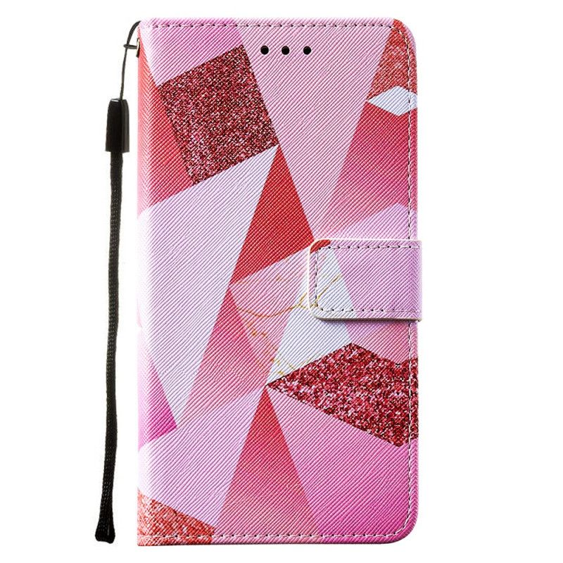 Leren Hoesje voor Samsung Galaxy S20 Plus / S20 Plus 5G Roze Afbeelding