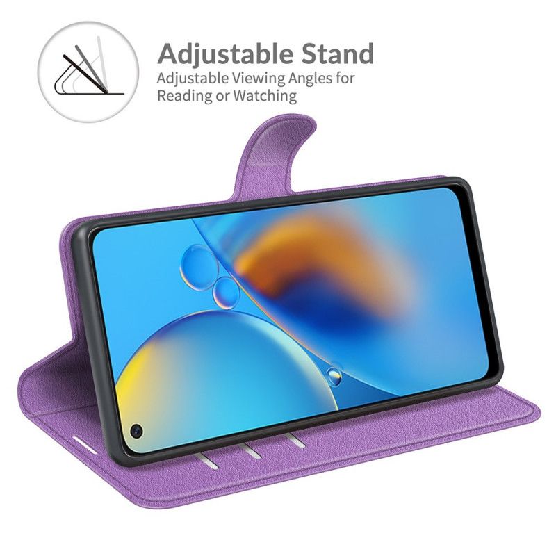 Folio-hoesje Oppo A74 4g Telefoonhoesje Klassiek