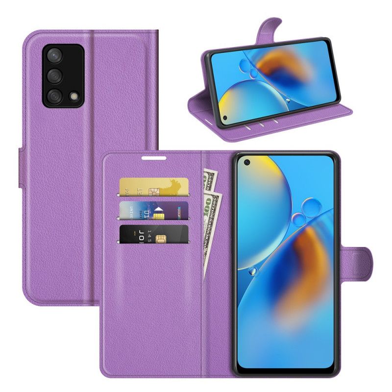 Folio-hoesje Oppo A74 4g Telefoonhoesje Klassiek