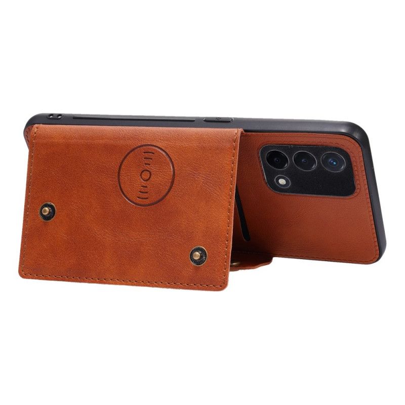 Hoesje Oppo A74 4g Snap-portemonnee