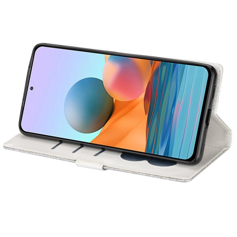 Bescherming Hoesje Samsung Galaxy S25 5g Muntportemonnee Met Pailletten