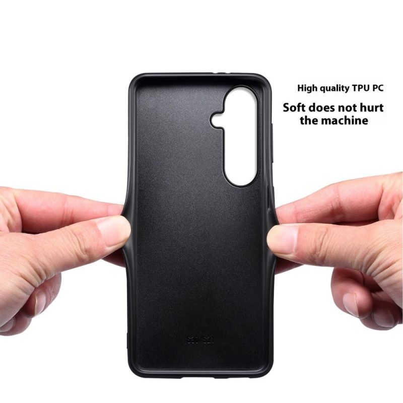 Case Hoesje Samsung Galaxy S25 5g Telefoonhoesje Krokodillenprint