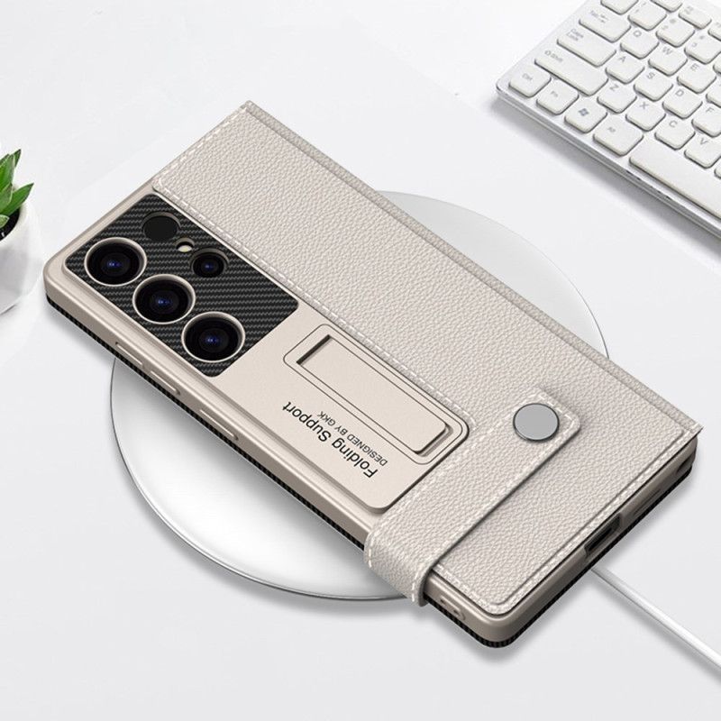 Case Hoesje Samsung Galaxy S25 5g Telefoonhoesje Premium Kaarthouder En Standaard