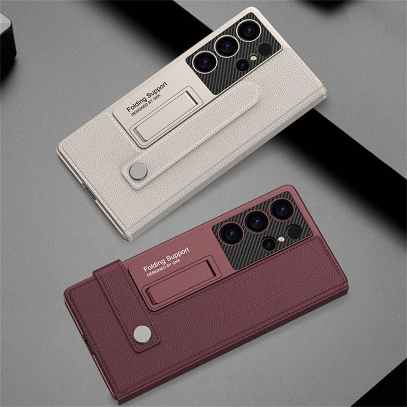 Case Hoesje Samsung Galaxy S25 5g Telefoonhoesje Premium Kaarthouder En Standaard