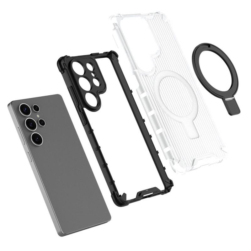 Cover Hoesje Samsung Galaxy S25 5g Telefoonhoesje Magsafe-compatibel Doorschijnend