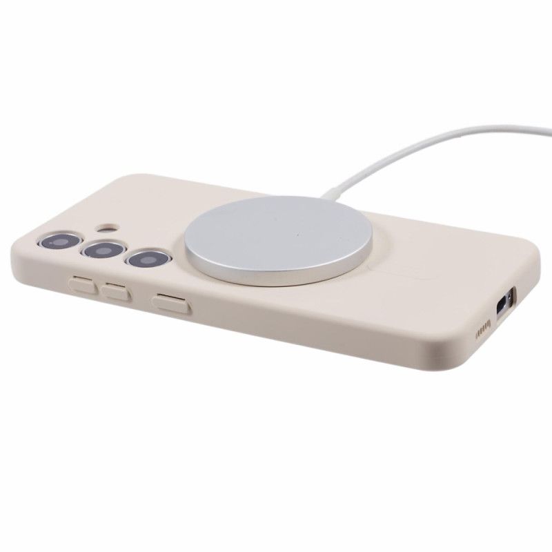 Cover Hoesje Samsung Galaxy S25 5g Telefoonhoesje Magsafe-compatibel Siliconen