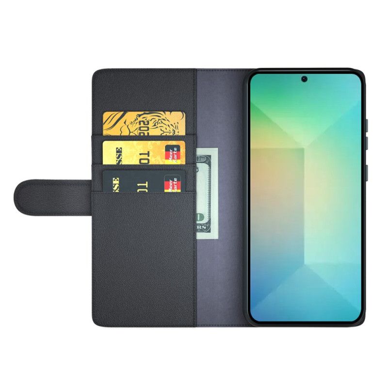 Flip Case Leren Samsung Galaxy S25 5g Echt Leer