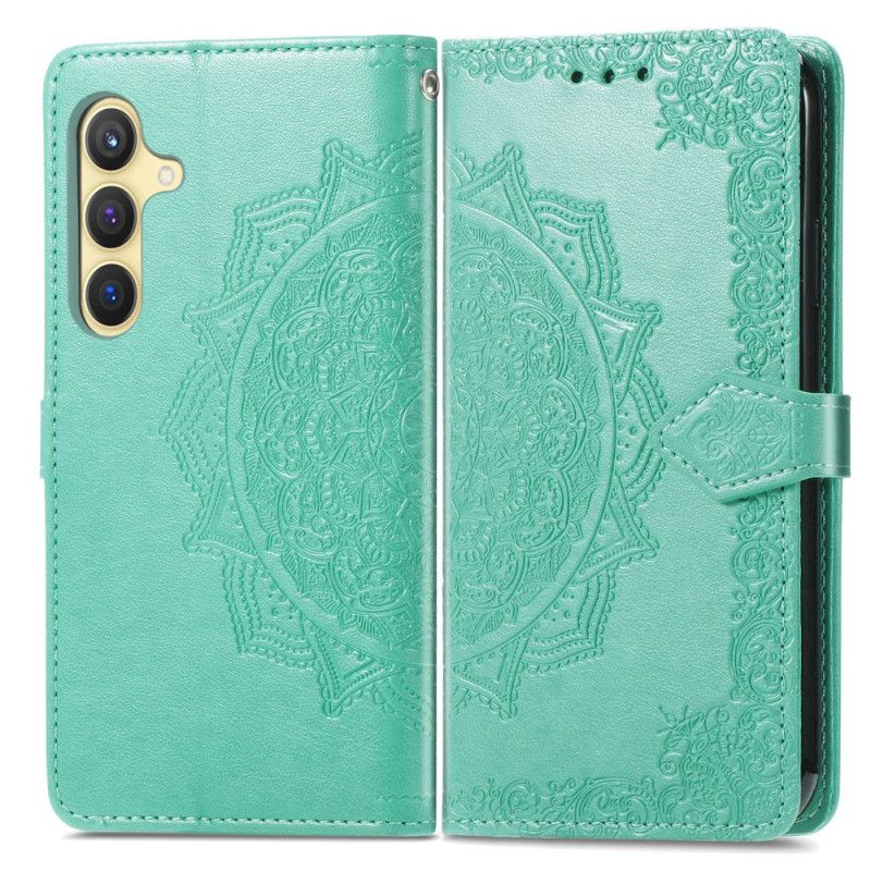 Folio-hoesje Samsung Galaxy S25 5g Barok Mandala Koord