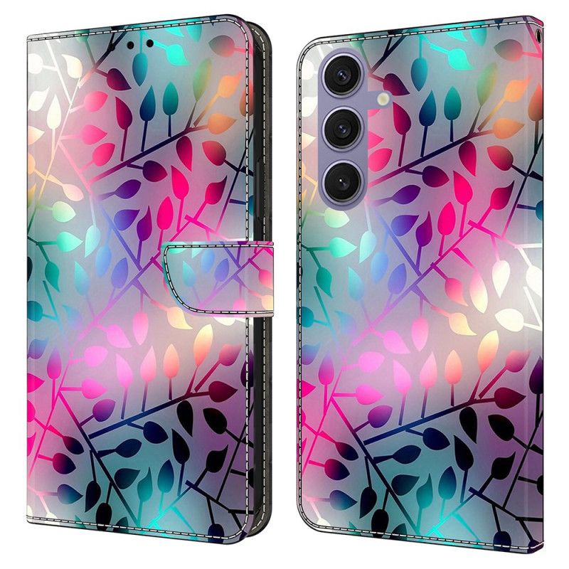 Folio-hoesje Samsung Galaxy S25 5g Esdoornbladeren