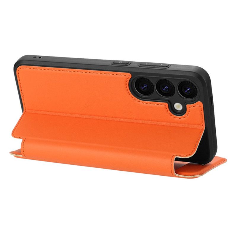 Folio-hoesje Samsung Galaxy S25 5g Magnetische Sluiting En Kaartsleuven