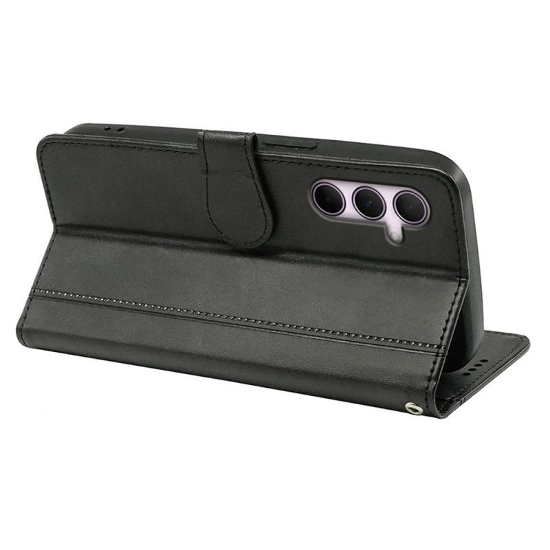 Folio-hoesje Samsung Galaxy S25 5g Suède-effect Ontwerp