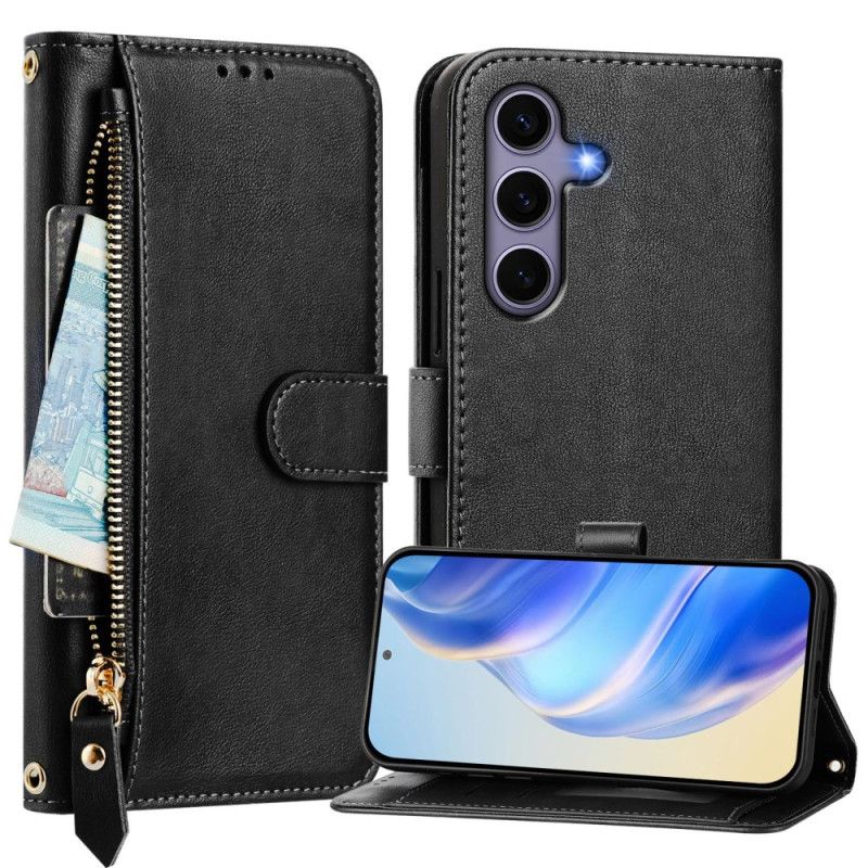 Folio-hoesje Samsung Galaxy S25 5g Telefoonhoesje Portemonnee