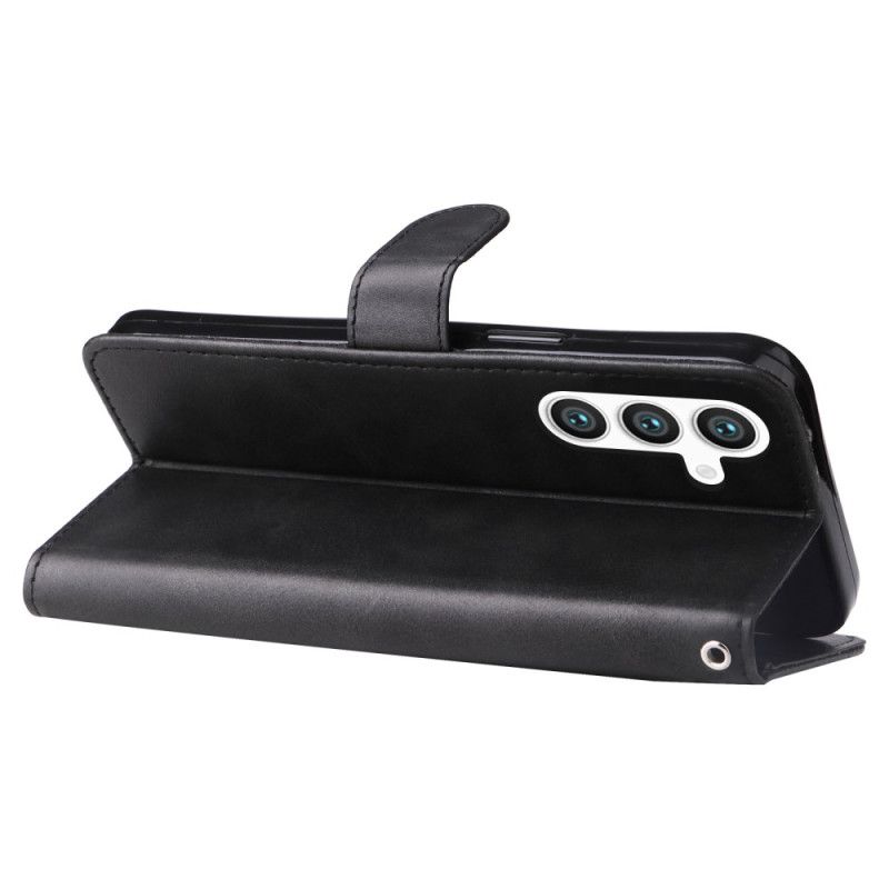 Folio-hoesje Samsung Galaxy S25 5g Telefoonhoesje Portemonnee Met Rits