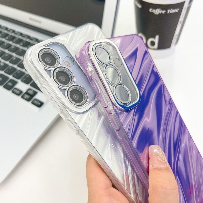 Hoesje Samsung Galaxy S25 5g Parelmoerglans Met Beschermfolie