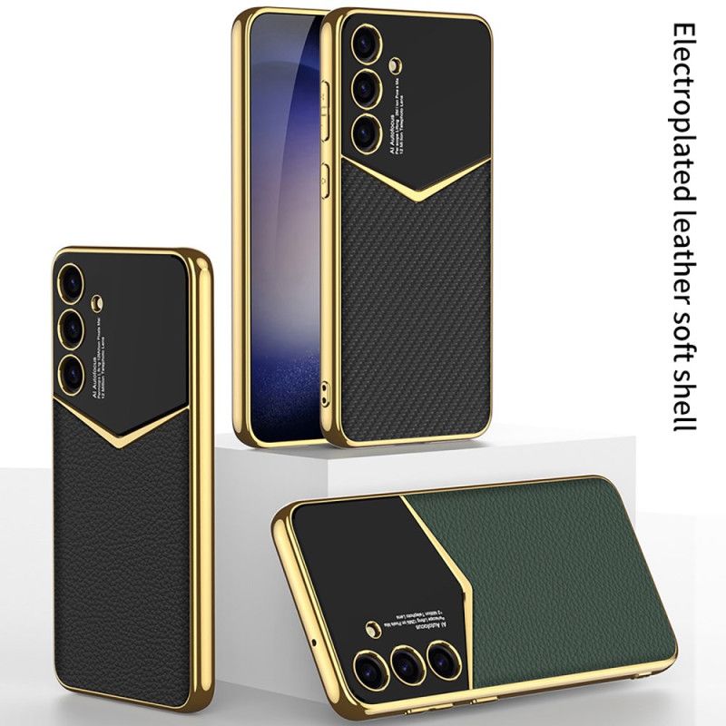 Hoesje Samsung Galaxy S25 5g Rand In Metallic Stijl