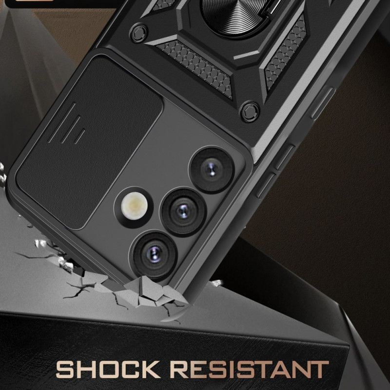 Hoesje Samsung Galaxy S25 5g Schuifbare Cameracover En Standaard