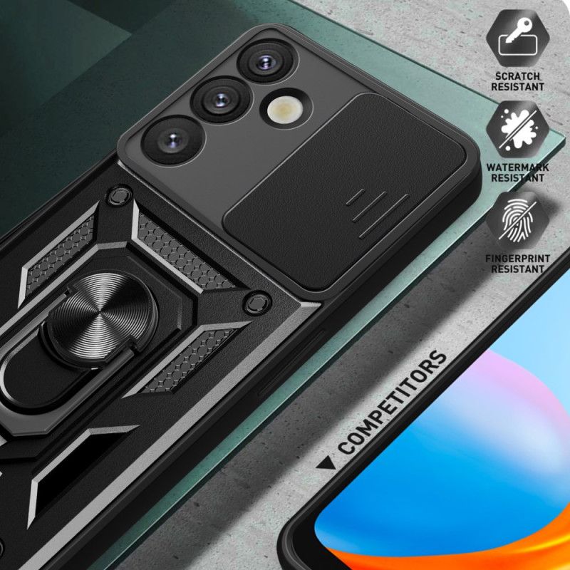 Hoesje Samsung Galaxy S25 5g Schuifbare Cameracover En Standaard