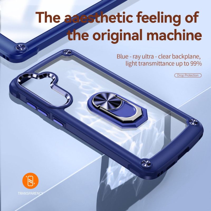 Hoesje Samsung Galaxy S25 5g Transparant Met Geïntegreerde Standaard