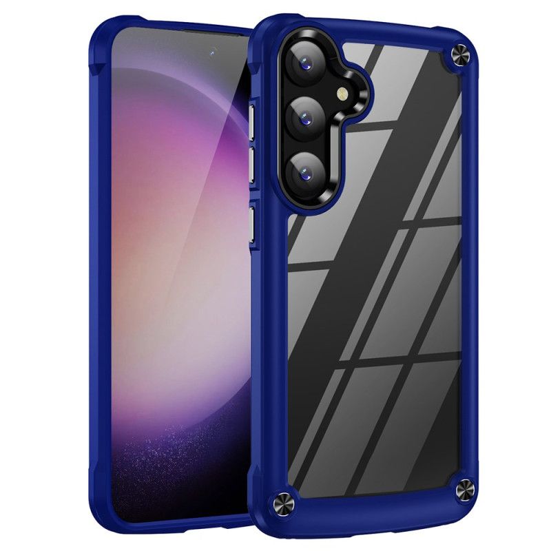 Hoesje Voor Samsung Galaxy S25 5g Transparant Met Siliconen Randen