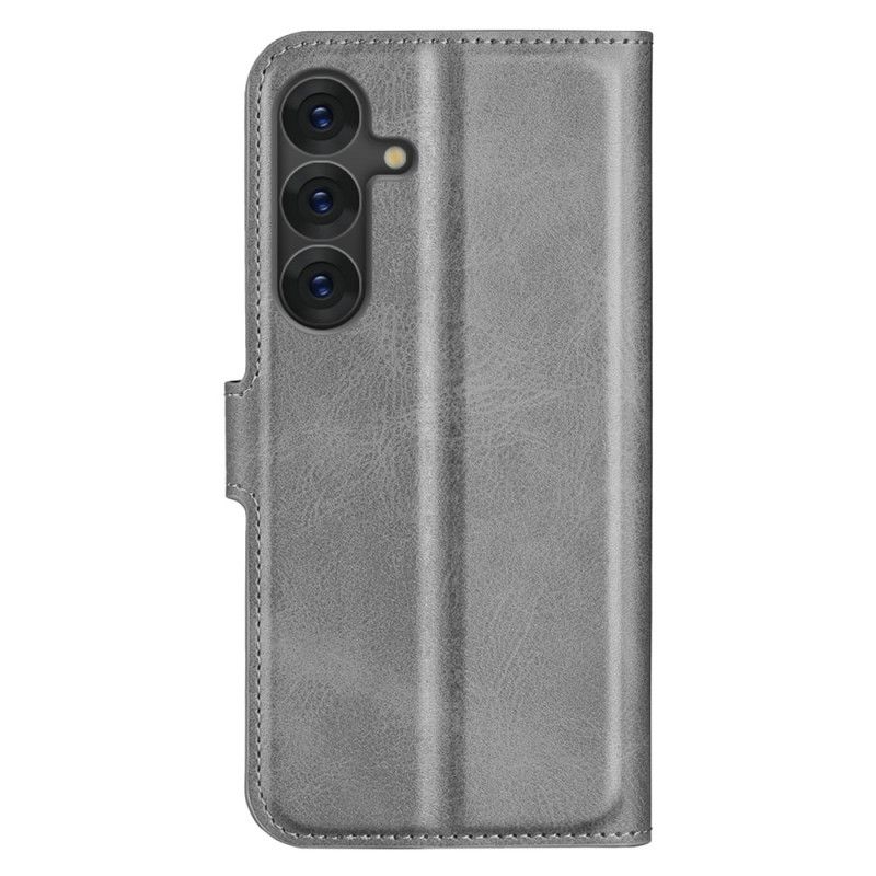 Leren Hoesje Samsung Galaxy S25 5g Leerstijl Bescherming Hoesje