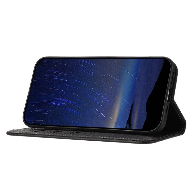 Leren Hoesje Samsung Galaxy S25 5g Sierlijke Rand Bescherming Hoesje