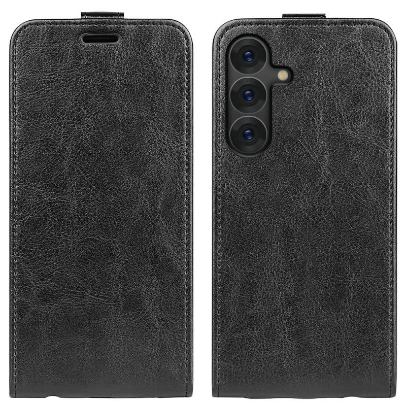 Leren Hoesje Voor Samsung Galaxy S25 5g Verticale Klep
