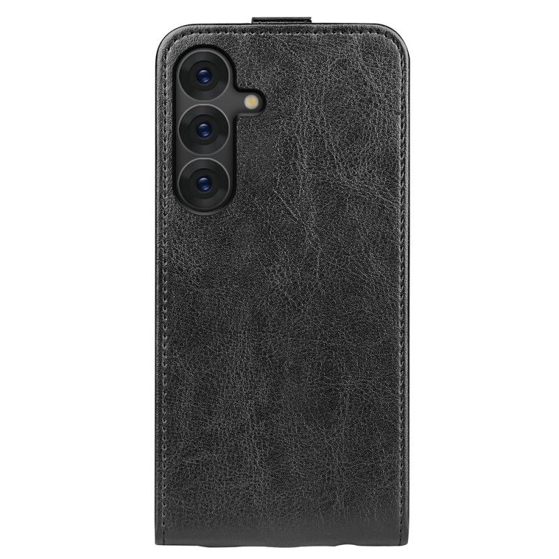 Leren Hoesje Voor Samsung Galaxy S25 5g Verticale Klep