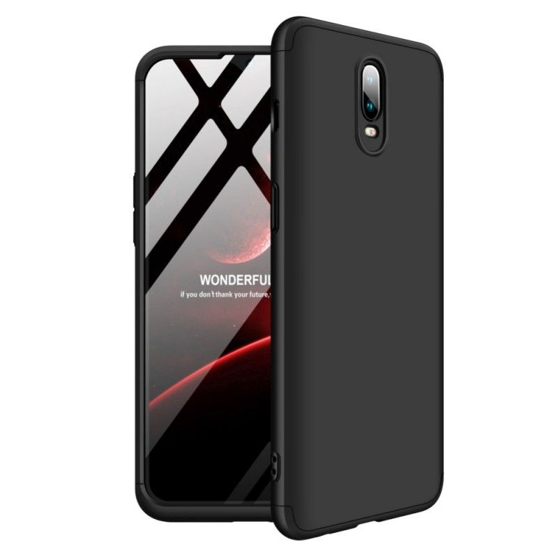 Case Hoesje OnePlus 6T Rood Zwart Telefoonhoesje Afneembare Gkk