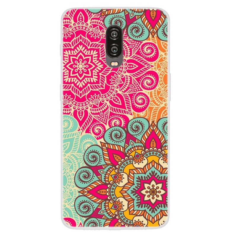 Case Hoesje OnePlus 6T Telefoonhoesje Mandala-Trend